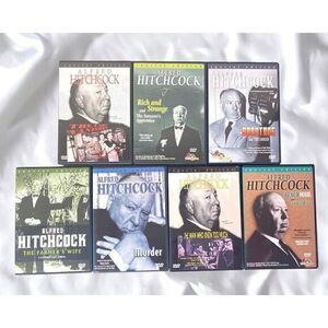 Alfred Hitchcock The Collection DVD 7 Disc DVDs Lot Set Box The Man Who Knew‎